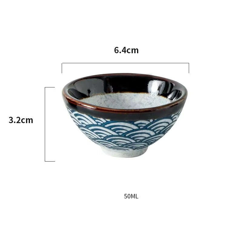 Japansk Keramikk Sake-sett - 280ml
