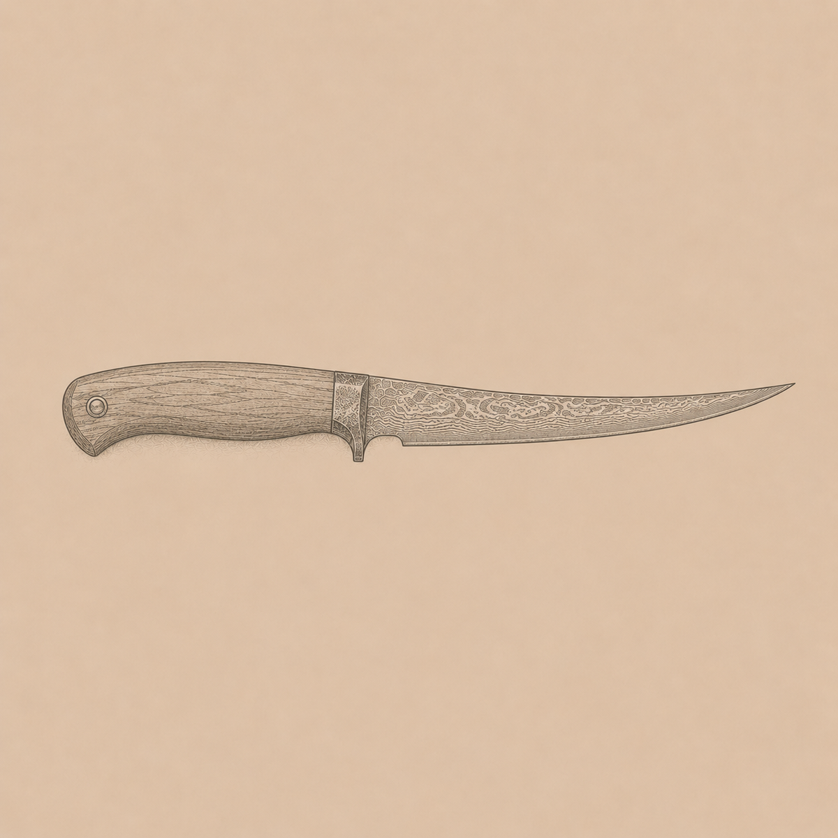 Filetkniver – fleksible japanske filetkniver, Senko