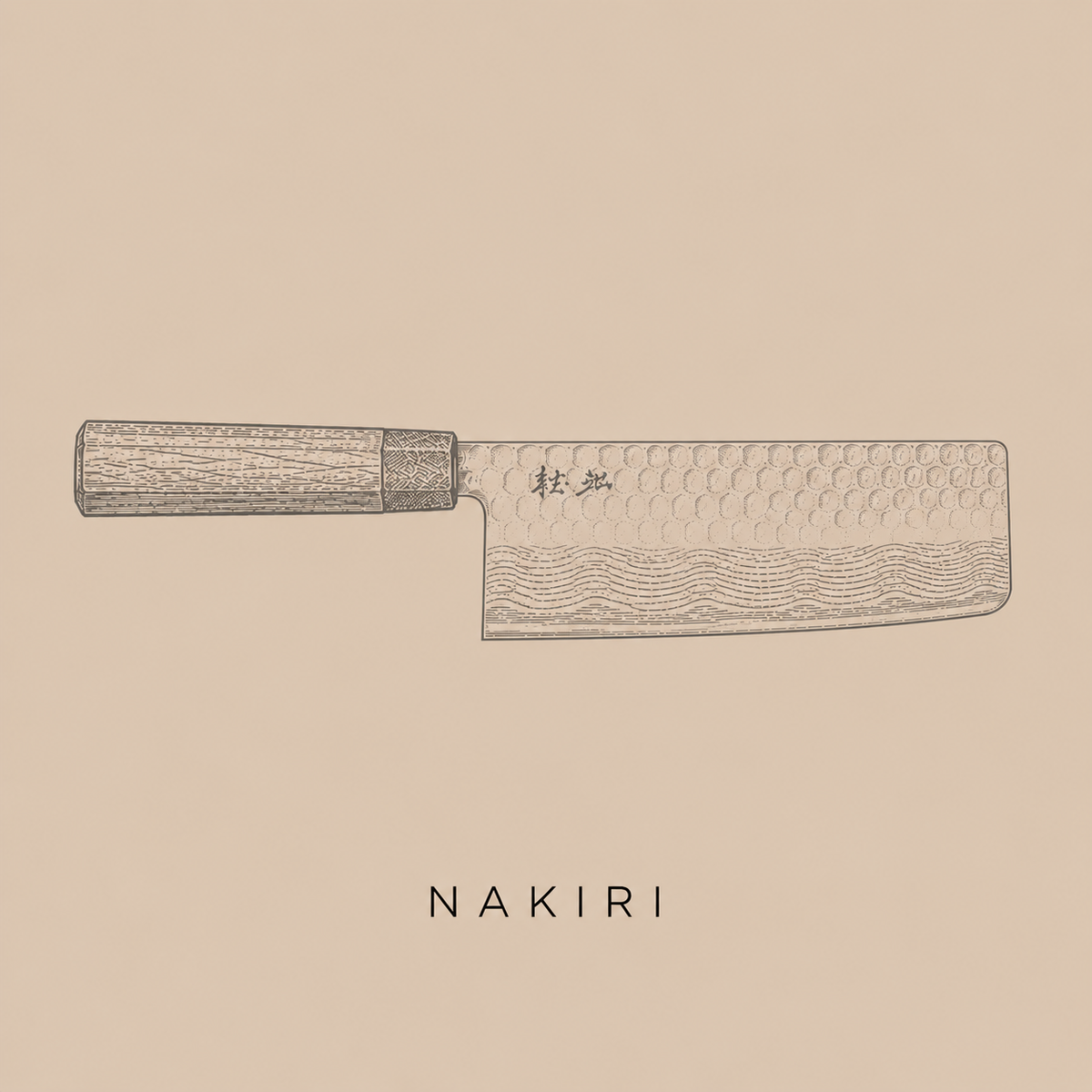 Nakiri og grønnsakskniver – japanske kniver for grønnsaker, Senko