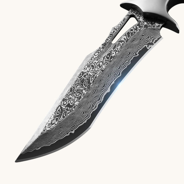 Damascus Hunting Knife