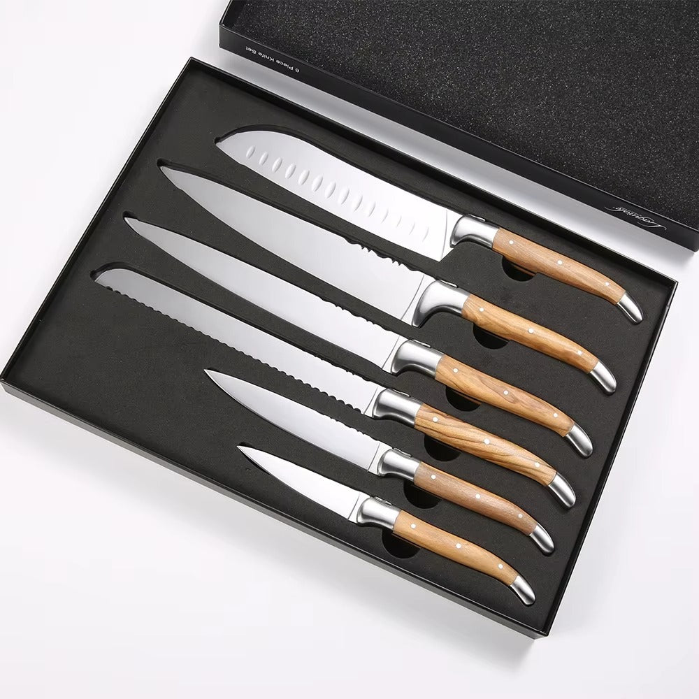 6-piece Premium Kitchen Knife Set