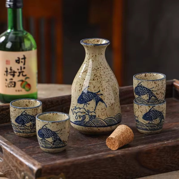 Japansk Vintage Sake-sett 150ml