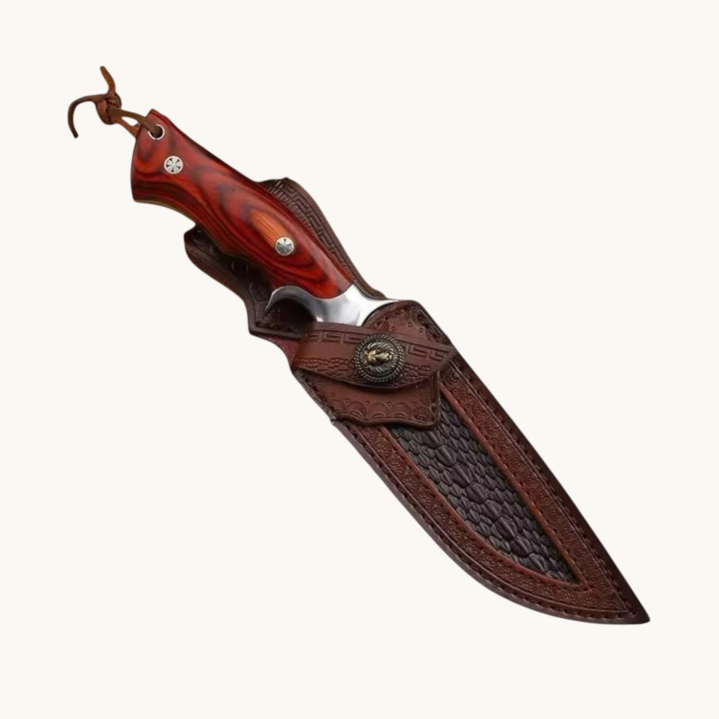 Damascus Hunting Knife